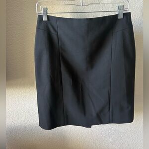 Ann Taylor Elegant Black Mini Skirt